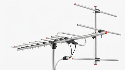 Kit Antena Digital HD-14 Ato Alcance+ Cable Coaxial 10 Mt + Conectores